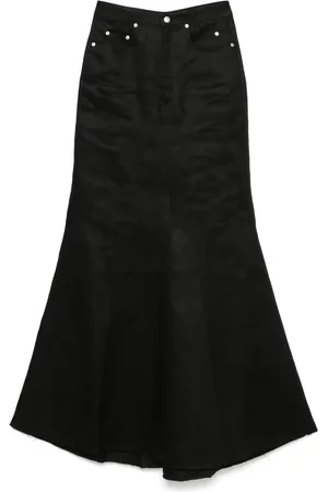 Rick Owens Falda larga Godet