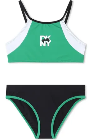 DKNY Bikini con logo estampado