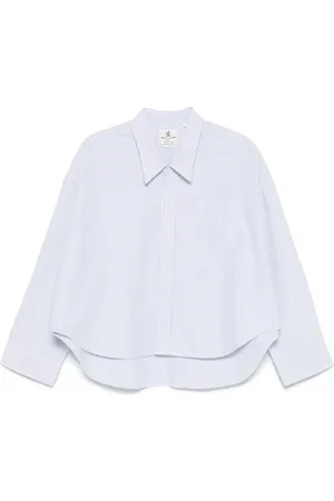 Denimist Camisa con rayas estampadas