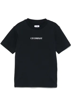 C.P. Company Playera con logo estampado