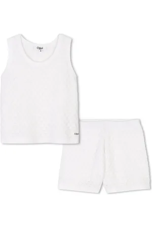 Chloé Set de shorts y camiseta de algodón orgánico