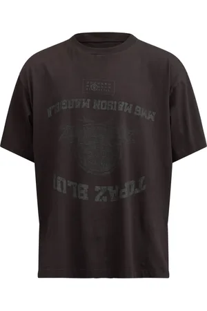 Maison Margiela Playera con logo estampado