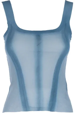 ERMANNO SCERVINO Top con estampado sombreado