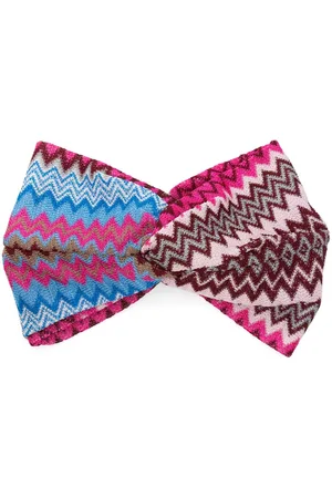 Missoni Diadema entretejida en zigzag
