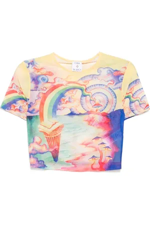 Casablanca Playera de malla baby