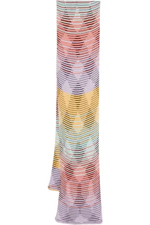 Missoni Mascada con motivo en zigzag y flecos