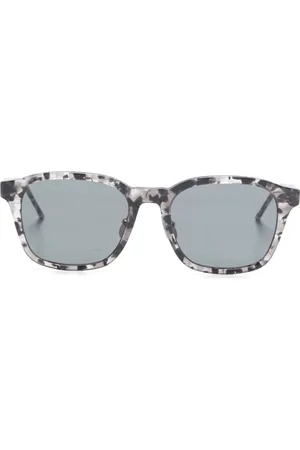 Thom Browne Lentes de sol con armazón cuadrada
