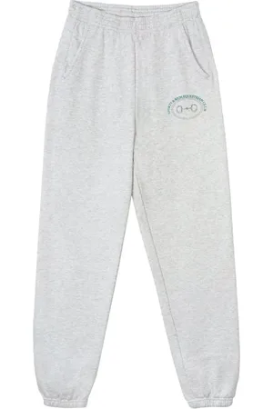 Sporty & Rich Pants con logo estampado