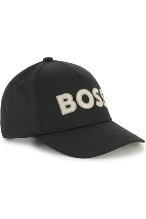 HUGO BOSS Gorra con visera curva y logo bordado