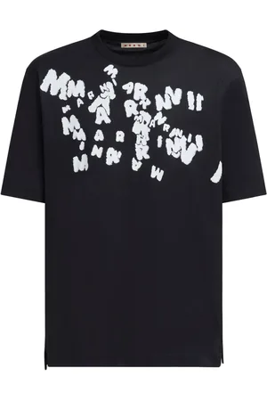 Marni Playera con logo estampado