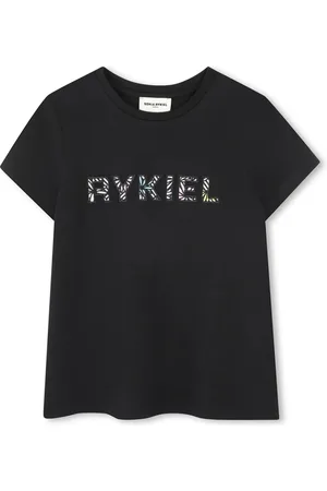 Sonia Rykiel Enfant Playera con logo estampado