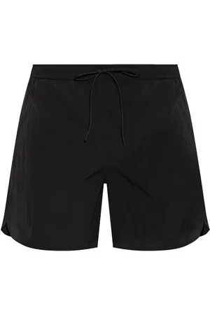 Moncler Shorts de playa con efecto arrugado