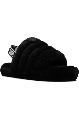 UGG Sandalias Fluff Yeah Black