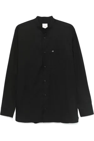 Calvin Klein Camisa con cuello mao