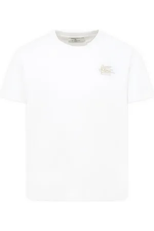 Etro Playera con logo bordado