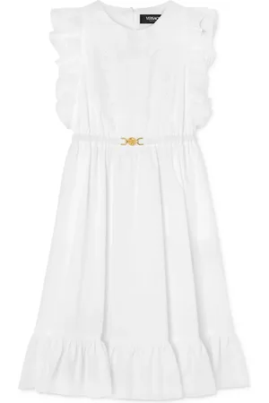 VERSACE Vestido midi Milano Stamp
