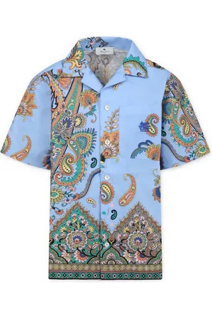 Etro Camisa con estampado de cachemira
