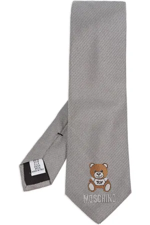 Moschino Corbata con motivo Bear