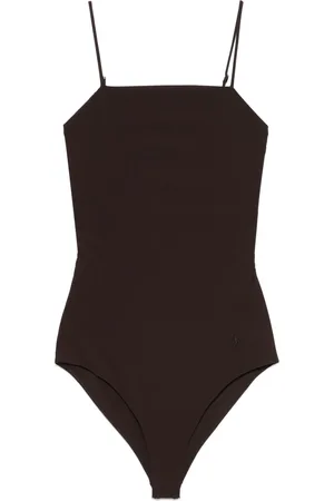 Jil Sander Traje de baño con logo en relieve