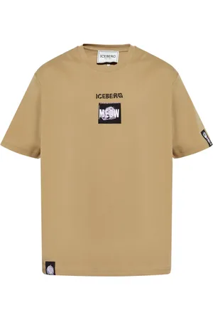 Iceberg Playera con logo de parche