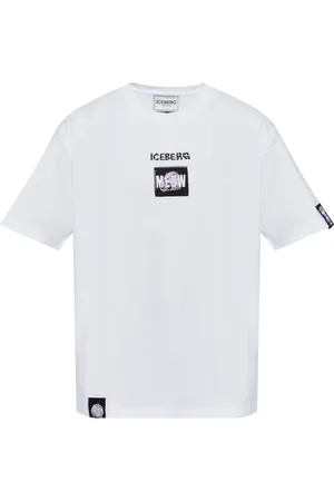 Iceberg Playera con logo de parche