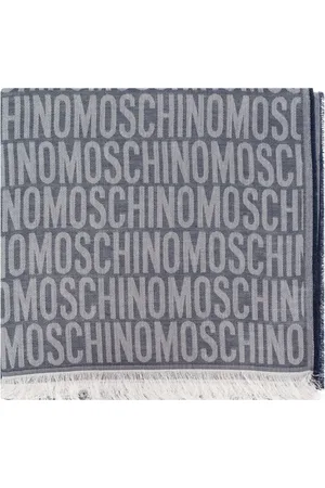 Moschino Mascada con logo en jacquard