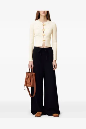 Claudie Pierlot Suéter de tejido fino con detalle de moño