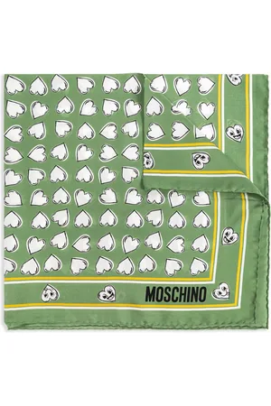 Moschino Mascada con corazones estampados