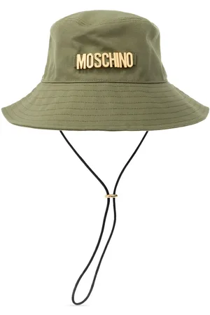 Moschino Gorro de pescador con letras del logo