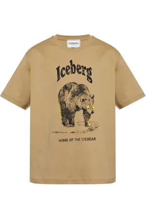 Iceberg Playera con logo estampado