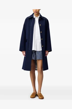 Claudie Pierlot Gabardina midi con cinturón