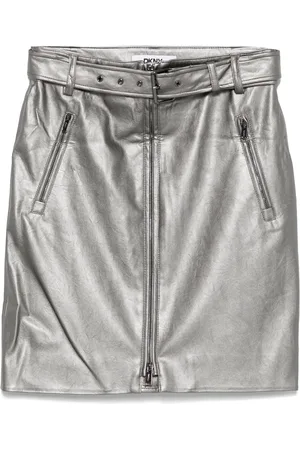 DKNY Falda corta con cinturón