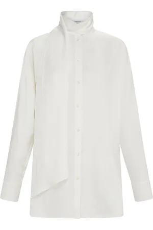 Salvatore Ferragamo Blusa con detalle de banda