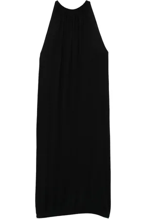 Frenckenberger Vestido midi con diseño drapeado