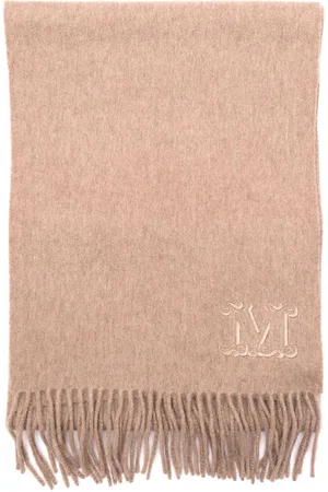 Max Mara Estola de cachemira con flecos