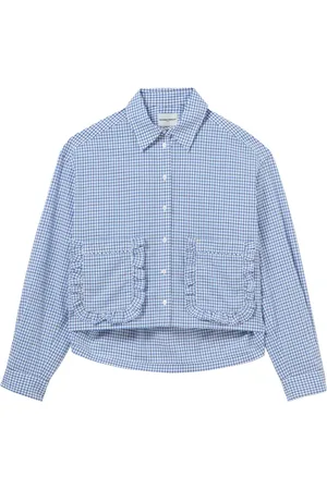 Claudie Pierlot Camisa con cuadros estampados