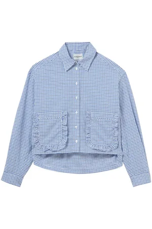 Claudie Pierlot Camisa con cuadros estampados