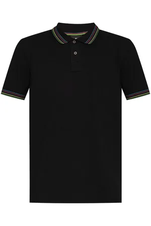 Paul Smith Playera tipo polo con ribete de rayas