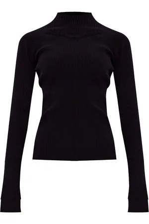Victoria Beckham Top tejido de canalé