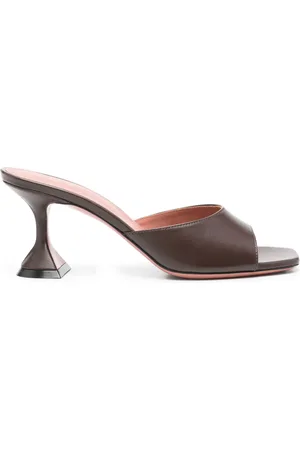 Amina Muaddi Mules Lupita con tacón 70mm