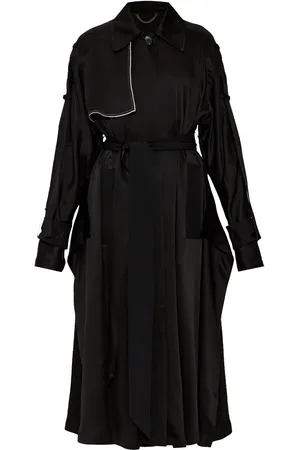 Victoria Beckham Gabardina con ribete en contraste