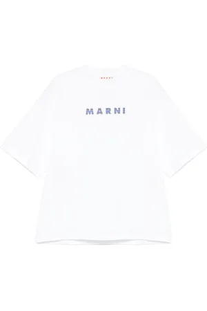 Marni Playera con logo estampado