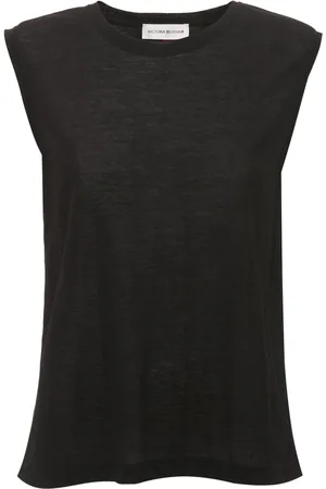 Victoria Beckham Camiseta de crepé