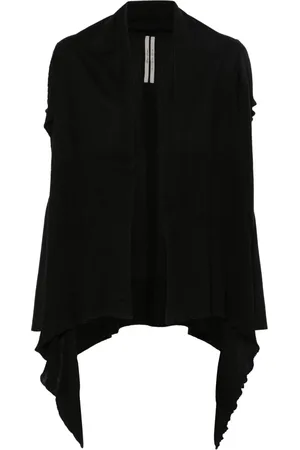 Rick Owens Cárdigan cruzado con moño