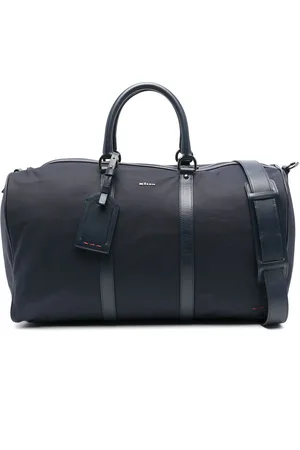 Kiton Bolsa duffle con letras del logo