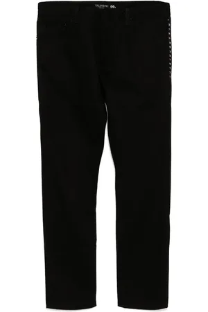 VALENTINO GARAVANI Rockstud detailing denim