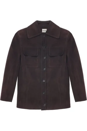 Khaite Sobrecamisa de cuero