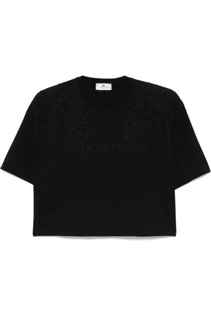 Elisabetta Franchi Playera con bordado