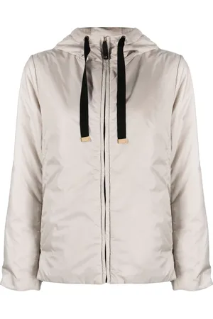 Max Mara Chamarra capitonada con capucha y cordones