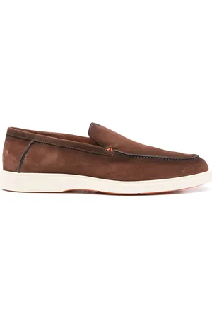 santoni Mocasines de gamuza